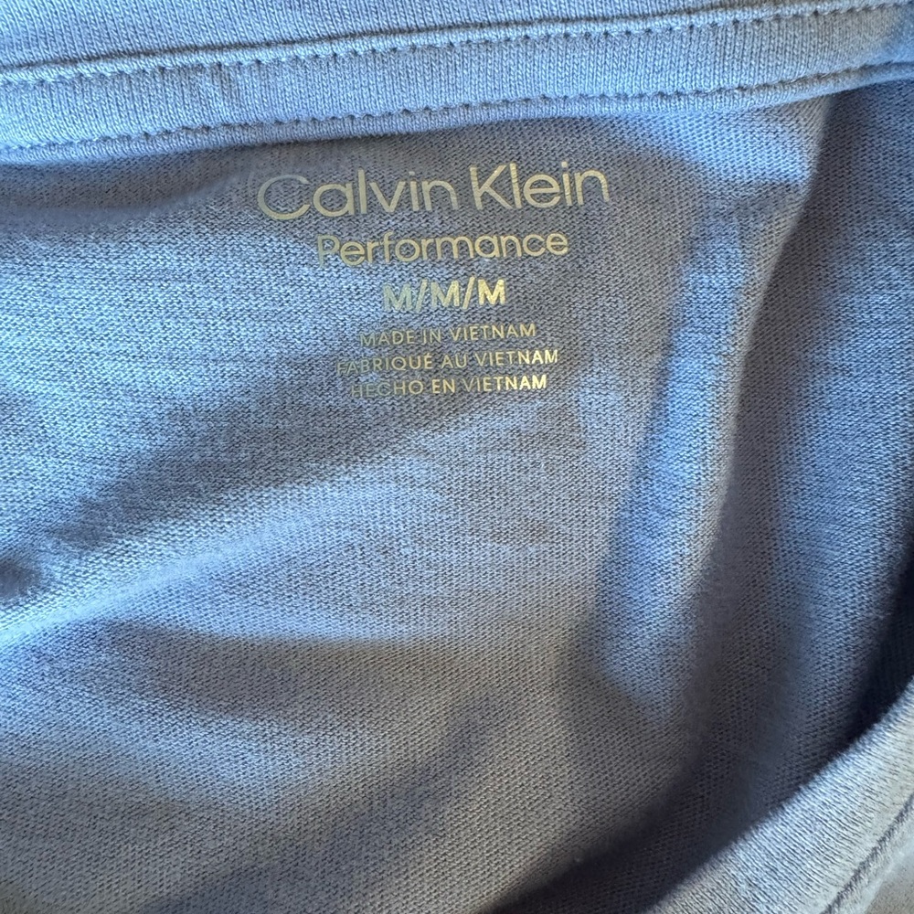 Calvin Klein Performance Lavender Tee - image 2